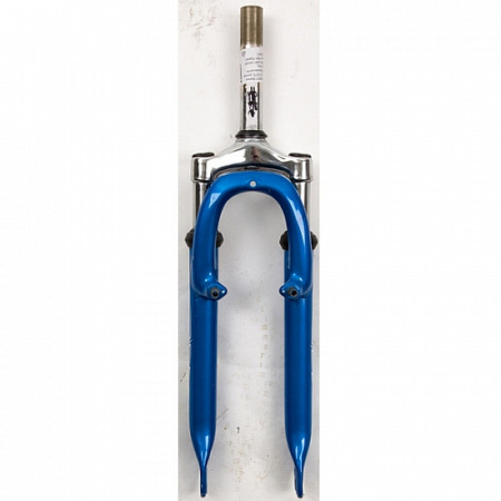 Вилка Zoom CH-327E 24 резьбовая шток 135 мм под V-брейк КЛ98074 blue