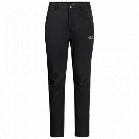 Брюки мужские Jack Wolfskin Zenon Softshell Pants Men black