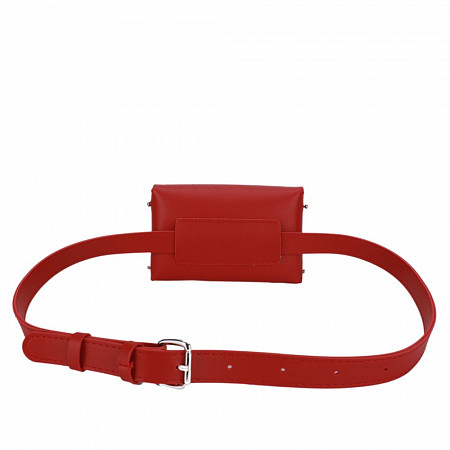 Поясная сумка женская Ors Oro OMS-0150 red