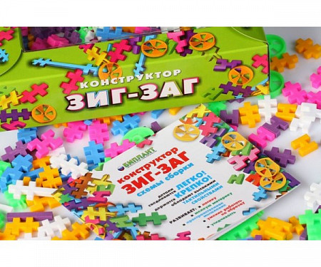 Конструктор Биплант Зиг-Заг Микс BP-11050