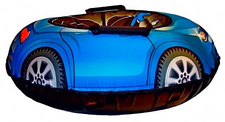 Тюбинг RT Эксклюзив Super Car BMW автокамера 100 см blue