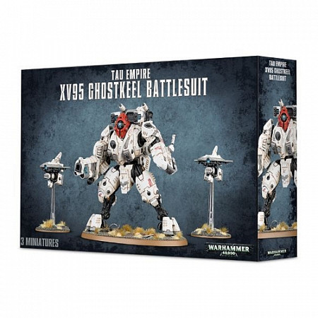 На картинке изображен Фигурка Games Workshop Warhammer: Tau XV95 Ghostkeel Battlesuit 56-20 Фигурка Games Workshop Warhammer: Tau XV95 Ghostkeel Battlesuit 56-20