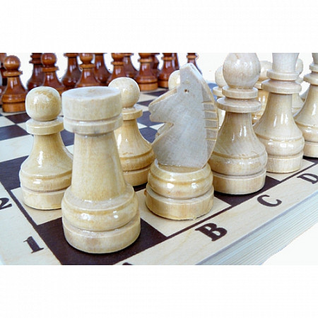 На картинке изображен Шахматы турнирные С-9А Шахматы турнирные С-9А