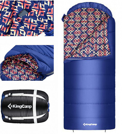Спальный мешок KingCamp SUPERIOR 400XL -18°C 2003 blue
