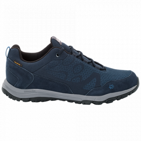 На картинке изображен Полуботинки мужские Jack Wolfskin Activate Xt Texapore Low M night blue Полуботинки мужские Jack Wolfskin Activate Xt Texapore Low M night blue