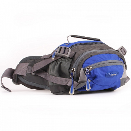 На картинке изображен Сумка поясная Polar П3135 blue Сумка поясная Polar П3135 blue