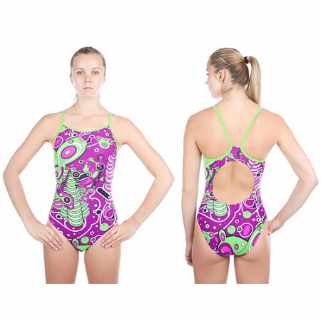 Купальник спортивный женский Mad Wave Nera purple