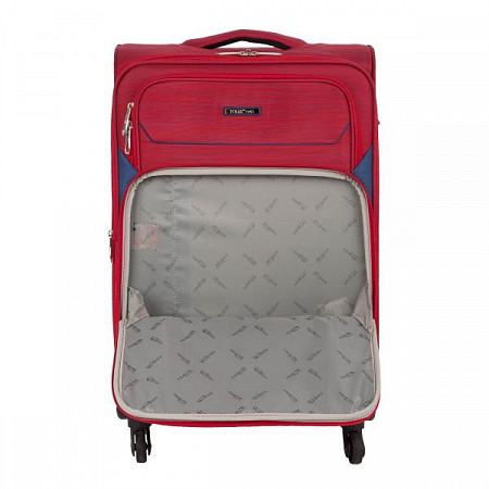 Чемодан средний Polar 23" 2-ой Р18А01 black