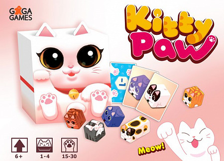 Настольная игра Gaga Games Kitty Paw. Кошачья лапка GG036