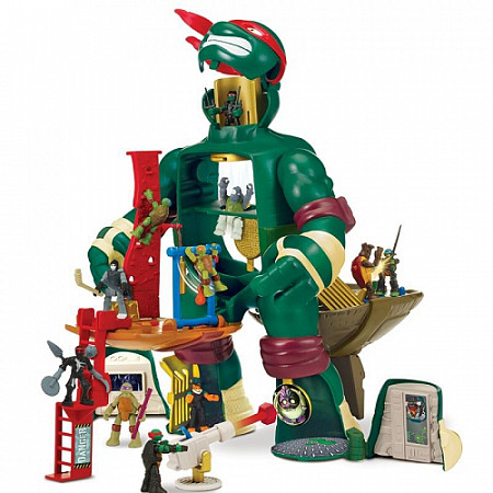 Игровой микро набор Playmates Черепашки-ниндзя Мир Рафаэля 87844