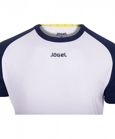 Футболка футбольная Jogel JFT-1011-019 white/dark blue
