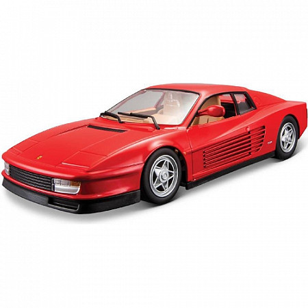 Коллекционная машина Bburago 1:24 Ferrari Testarossa (18-26014) red