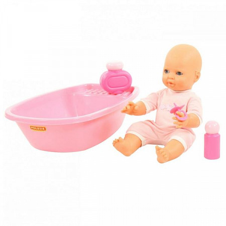 На картинке изображен Пупс Забавный Полесье 35 см 71507 Пупс Забавный Полесье 35 см 71507