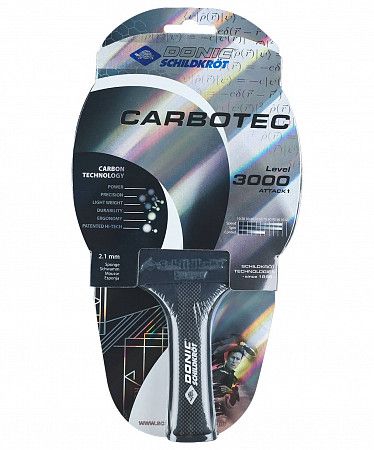 Ракетка для настольного тенниса Donic-Schildkröt Carbotec 3000 carbon