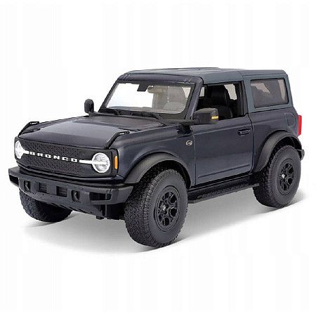 Машинка Maisto 1:18 2021 Ford Bronco Wildtrak (31456) black