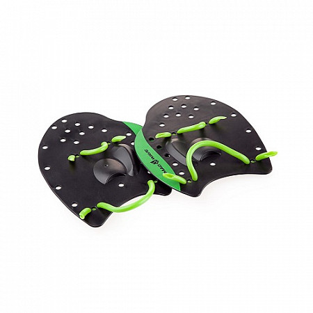 Лопатки Mad Wave Pro black/green