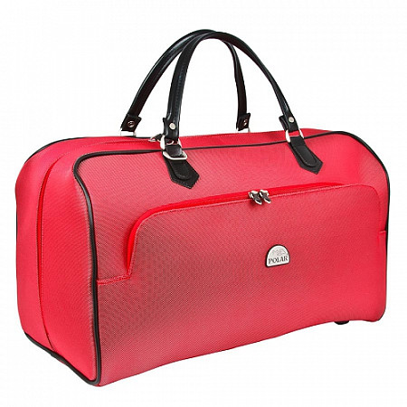 На картинке изображен Дорожная сумка Polar 7051д red Дорожная сумка Polar 7051д red