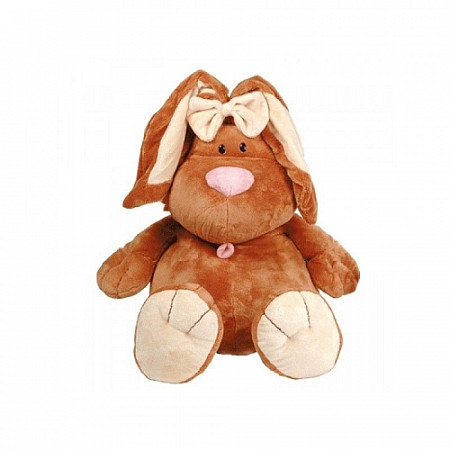 Мягкая игрушка Gulliver Кролик коричневый сидячий 7-42046