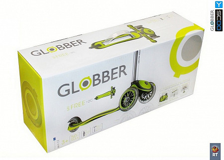 Самокат Globber RT My free Fixed blue