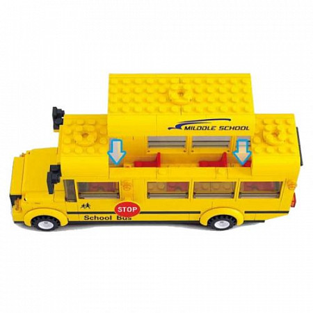 Конструктор Sluban Средний школьный автобус M38-B0507