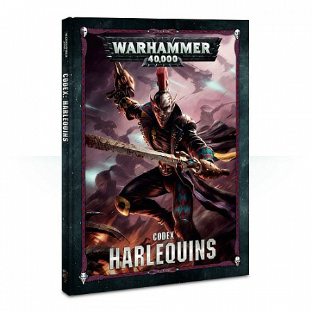 Книга Games Workshop Warhammer Codex: Harlequins (hb) ENG 58-01-60
