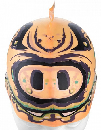 На картинке изображен Шапочка для бассейна (плавания) детская Mad Wave Silicone Printed Junior with fin Pig orange Шапочка для бассейна (плавания) детская Mad Wave Silicone Printed Junior with fin Pig orange
