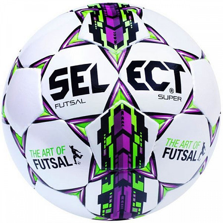 Мяч для футзала Select Futsal Super FIFA №4 purple/white/green