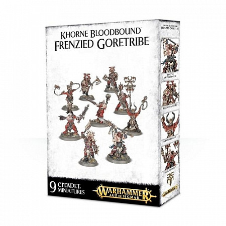Фигурки Games Workshop Warhammer: Khorne Bloodbound Frenzied Goretribe 100-08