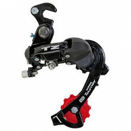 Переключатель задний Shimano Крюк RD-TZ50 black