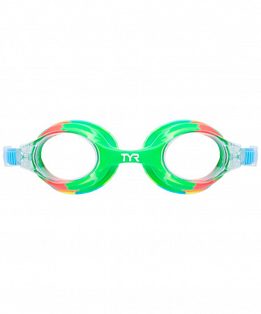 Очки для плавания TYR Kids Swimple Tie Dye LGSWTD/307 green