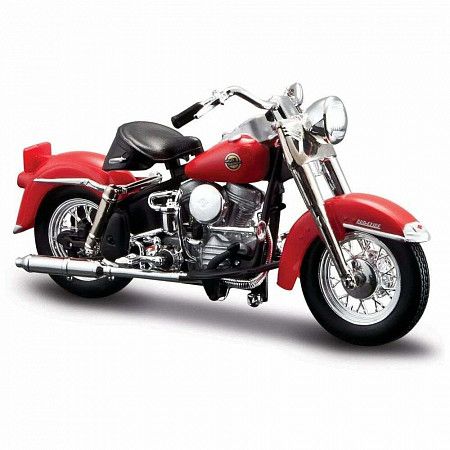 Мотоцикл Maisto 1:18 Harley Davidson 1958 FLH Duo Glide (39360)