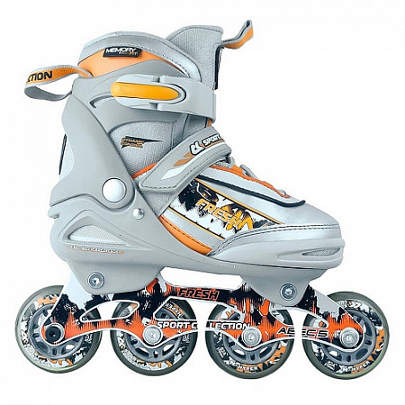 Роликовые коньки Спортивная коллекция Fresh orange