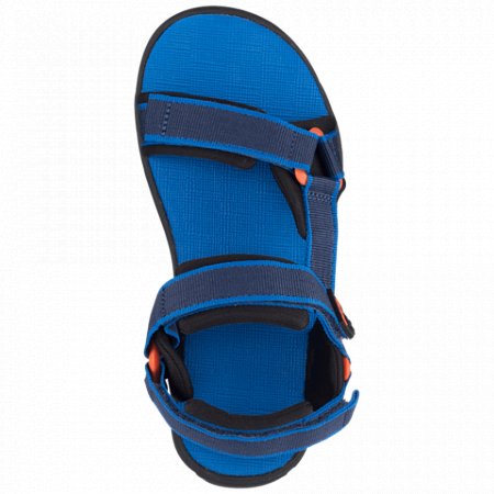 На картинке изображен Сандалии детские Jack Wolfskin Seven Seas 3 K blue / orange Сандалии детские Jack Wolfskin Seven Seas 3 K blue / orange