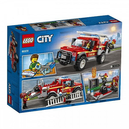 Конструктор LEGO City Грузовик начальника пожарной охраны 60231