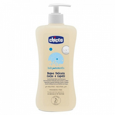 Шампунь Chicco Baby Moments 500 мл 00002845100000