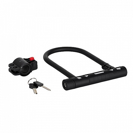 Велозамок Kellys Arrest U-Lock 12x105x200 мм black