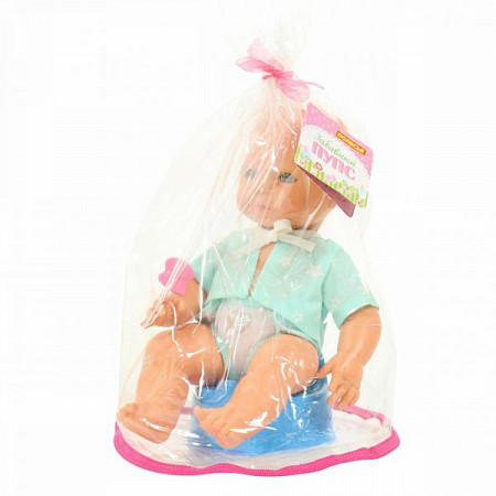 На картинке изображен Пупс Забавный Полесье 35 см 73051 Пупс Забавный Полесье 35 см 73051