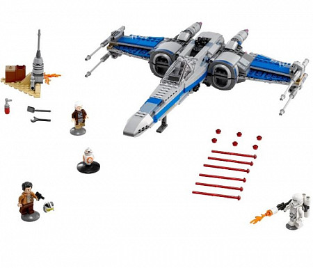 На картинке изображен Конструктор LEGO Истребитель сопротивления типа икс 75149 Конструктор LEGO Истребитель сопротивления типа икс 75149