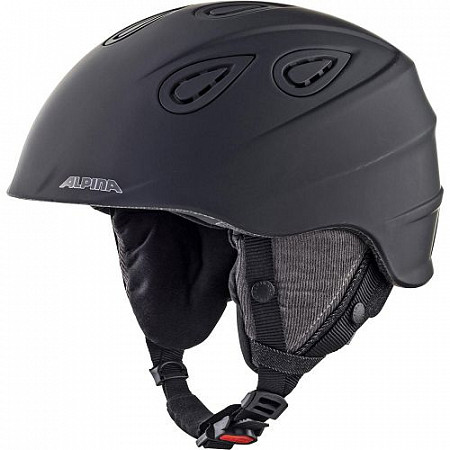 Шлем горнолыжный Alpina Grap 2.0 LE Black Matt