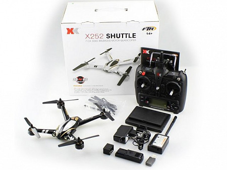 Гоночный квадрокоптер XK SHUTTLE RTF X252