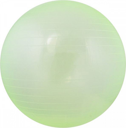 Мяч гимнастический, для фитнеса (фитбол) прозрачный Starfit GB-105 75 см green
