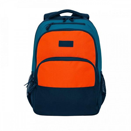 Рюкзак для мальчика GRIZZLY RU-924-2 blue/orange