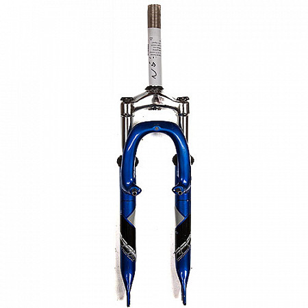 Вилка Zoom CH-327E 24" 145мм, под V-брейк blue КЛ98058