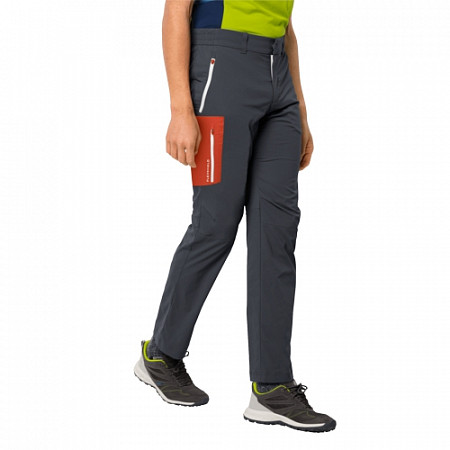На картинке изображен Брюки мужские Jack Wolfskin Overland Pants M ebony Брюки мужские Jack Wolfskin Overland Pants M ebony