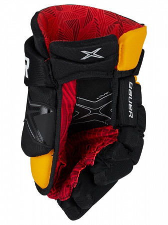 Перчатки хоккейные Bauer Vapor X2.9 S20 JR black/gold