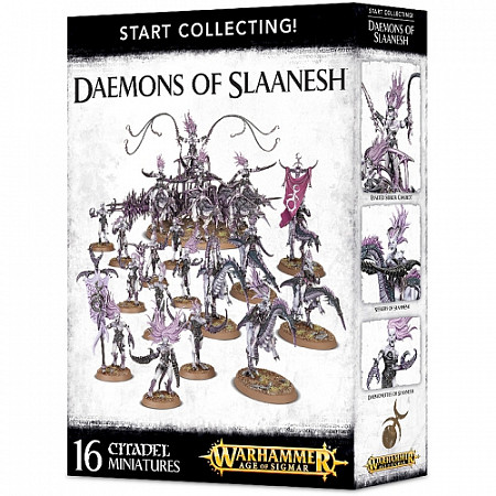 На картинке изображен Фигурки Games Workshop Warhammer: Start Collecting! Daemons of Slaanesh 70-73 Фигурки Games Workshop Warhammer: Start Collecting! Daemons of Slaanesh 70-73