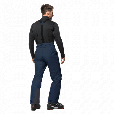 На картинке изображен Брюки мужские Jack Wolfskin Big White Pants M dark indigo Брюки мужские Jack Wolfskin Big White Pants M dark indigo