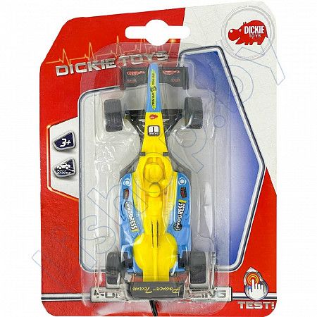 Машинка Dickie Toys 1:32 Formula Racing (203341001) yellow