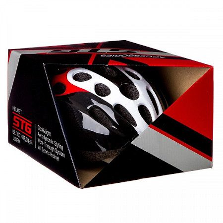 Шлем STG HB5-3 black/red/white