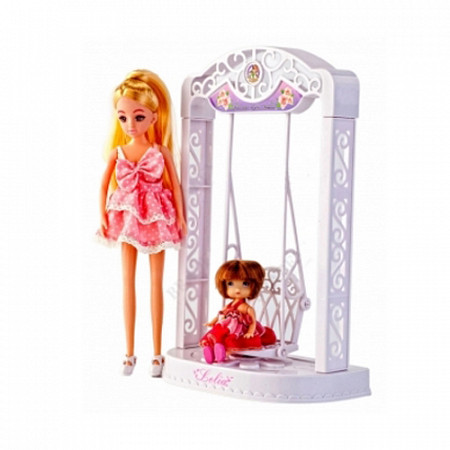 На картинке изображен Кукла с качелями Bradex Лелия DE 0226 Кукла с качелями Bradex Лелия DE 0226